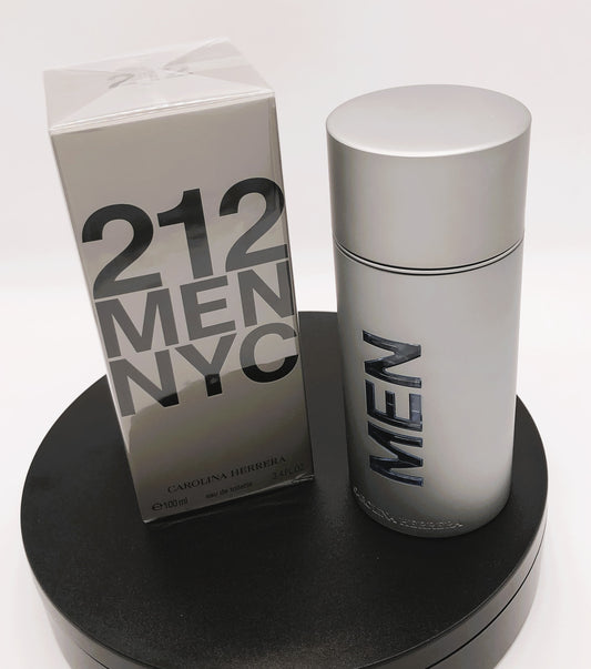 212 Men by Carolina Herrera – Eau de Toilette (3.4 oz / 100 ml)