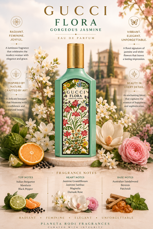 Gucci Flora Gorgeous Jasmine — Gucci Eau de Parfum · 3.3 oz / 100 ml