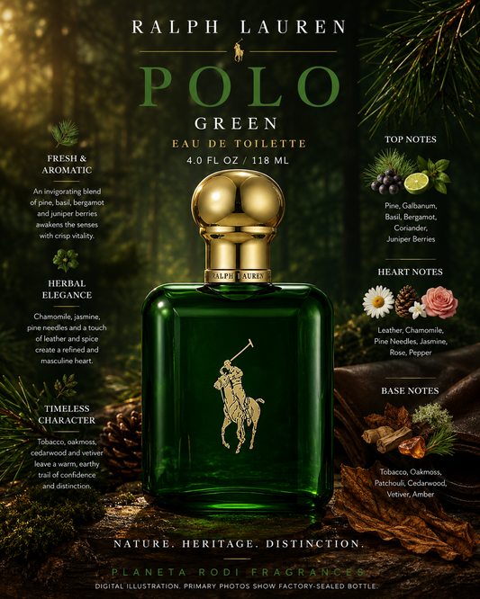 Ralph Lauren — Polo Green Eau de Toilette · 4.0 oz / 118 ml