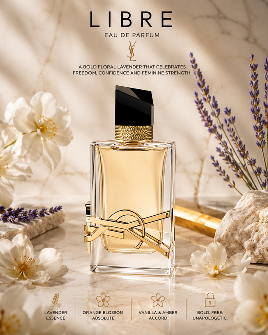 Libre by Yves Saint Laurent – Eau de Parfum (3.0 oz / 90 ml)