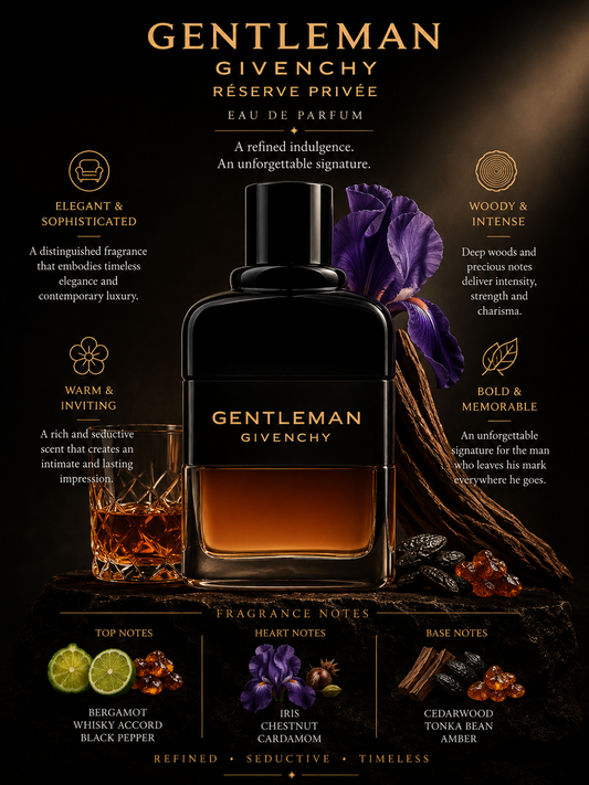 Gentleman Réserve Privée — Givenchy Eau de Parfum · 3.3 oz / 100 ml