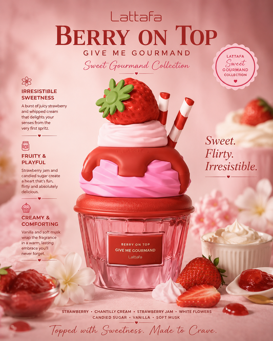 Give Me Gourmand – Berry on Top – 2.53 oz Eau de Parfum (Women)