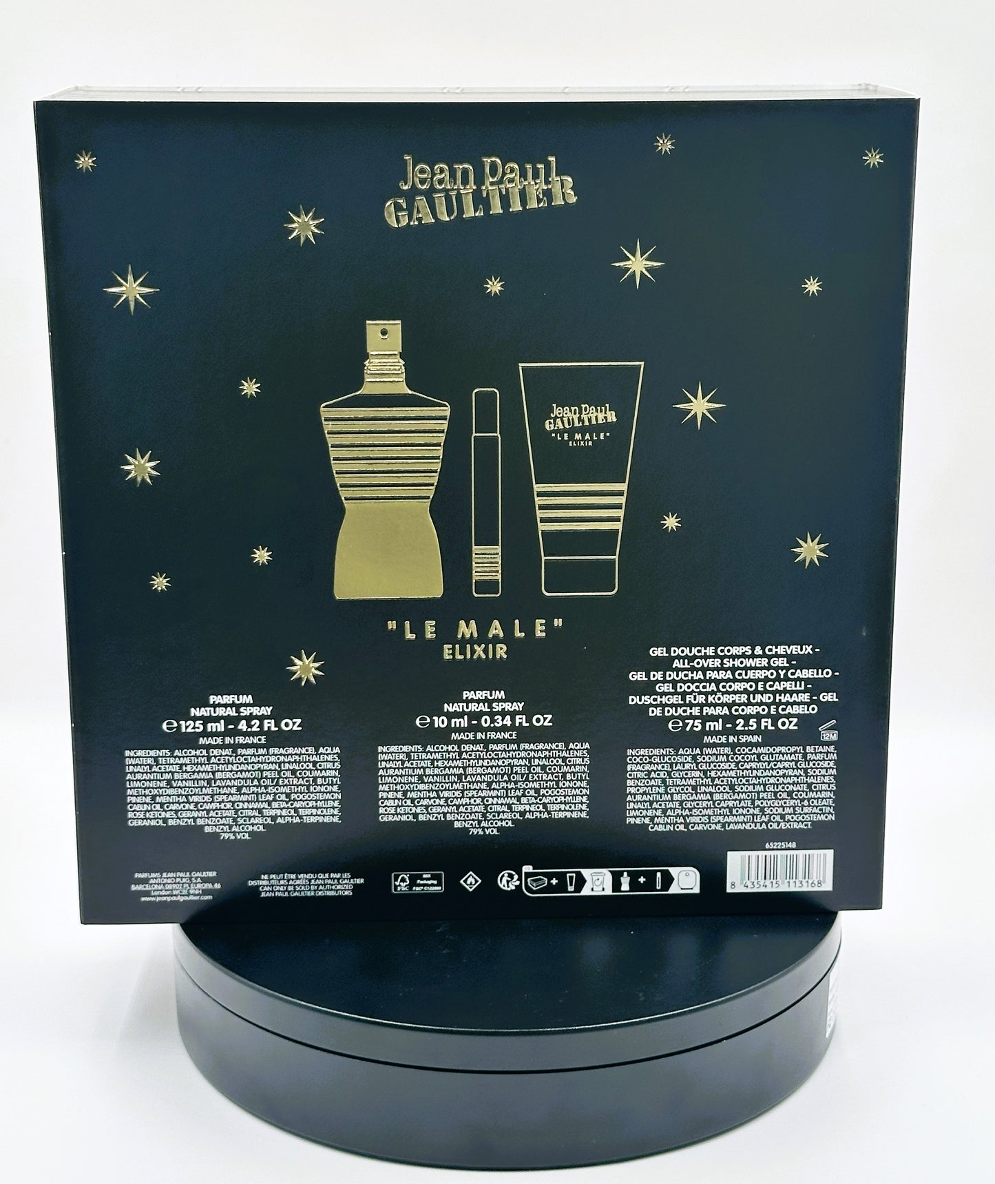 Le Male Elixir Gift Set — Jean Paul Gaultier Parfum · 3-Piece Gift Set