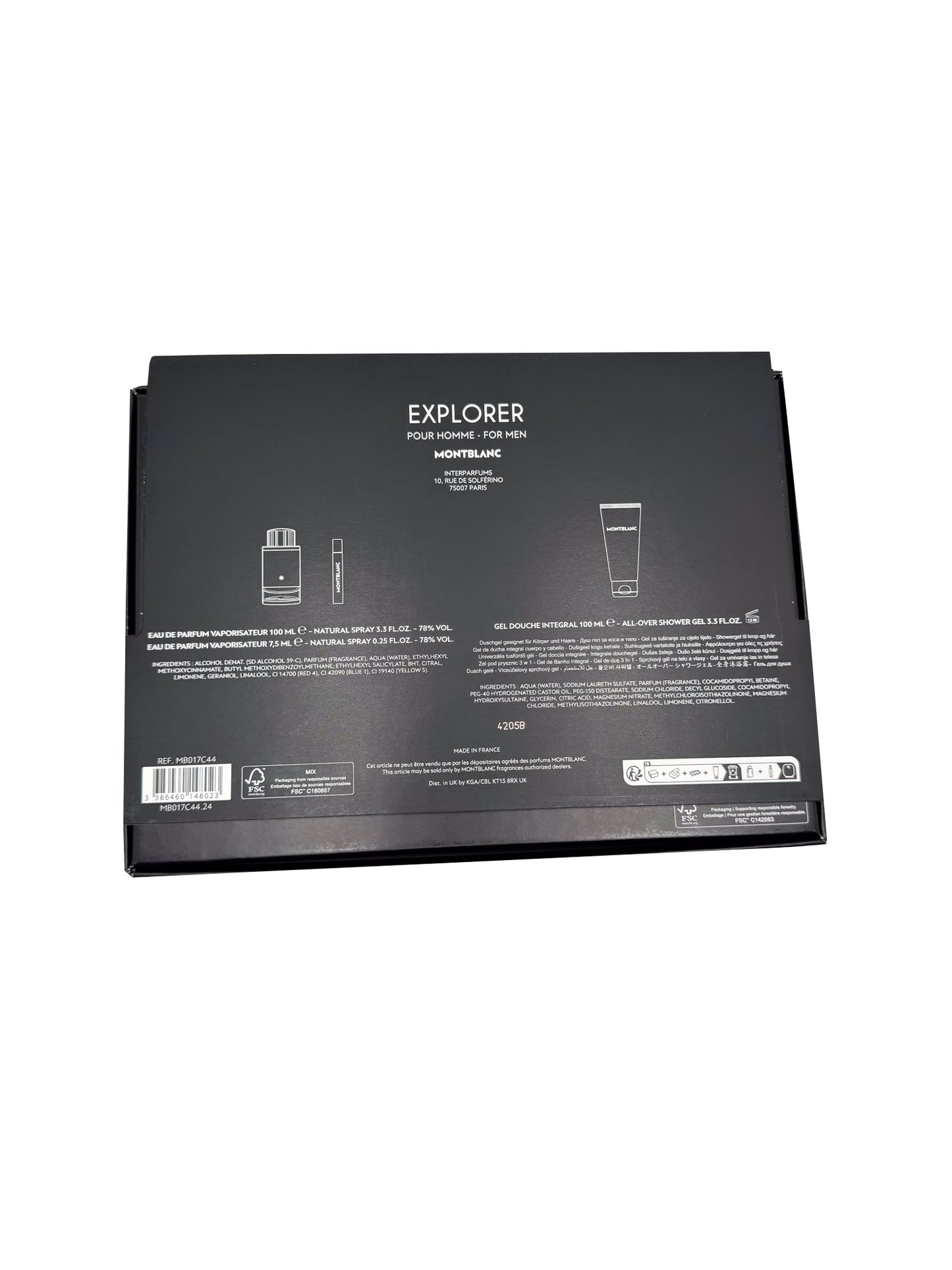 Montblanc – Explorer Gift Set (Men) — 3-Piece Set