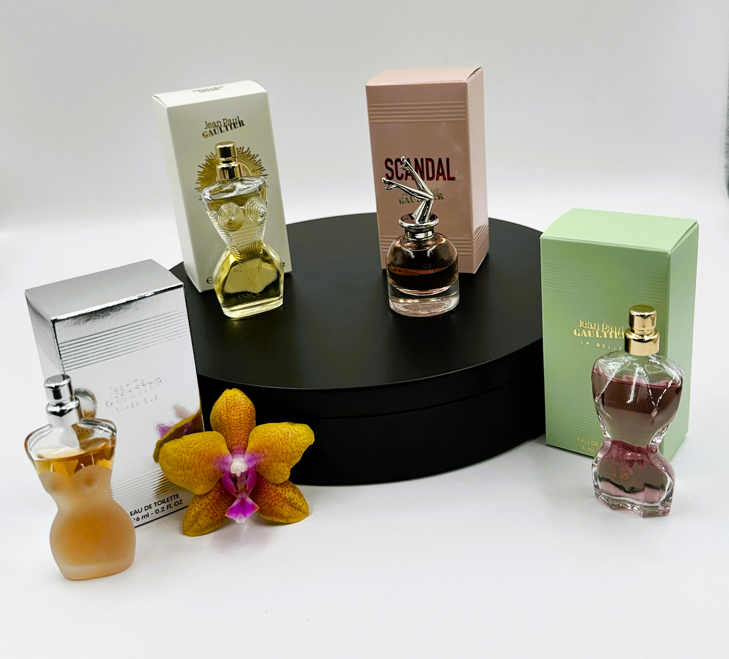 Jean Paul Gaultier Miniatures Collection for Women Gift Set · 4 x 0.2 oz / 6 ml Miniatures