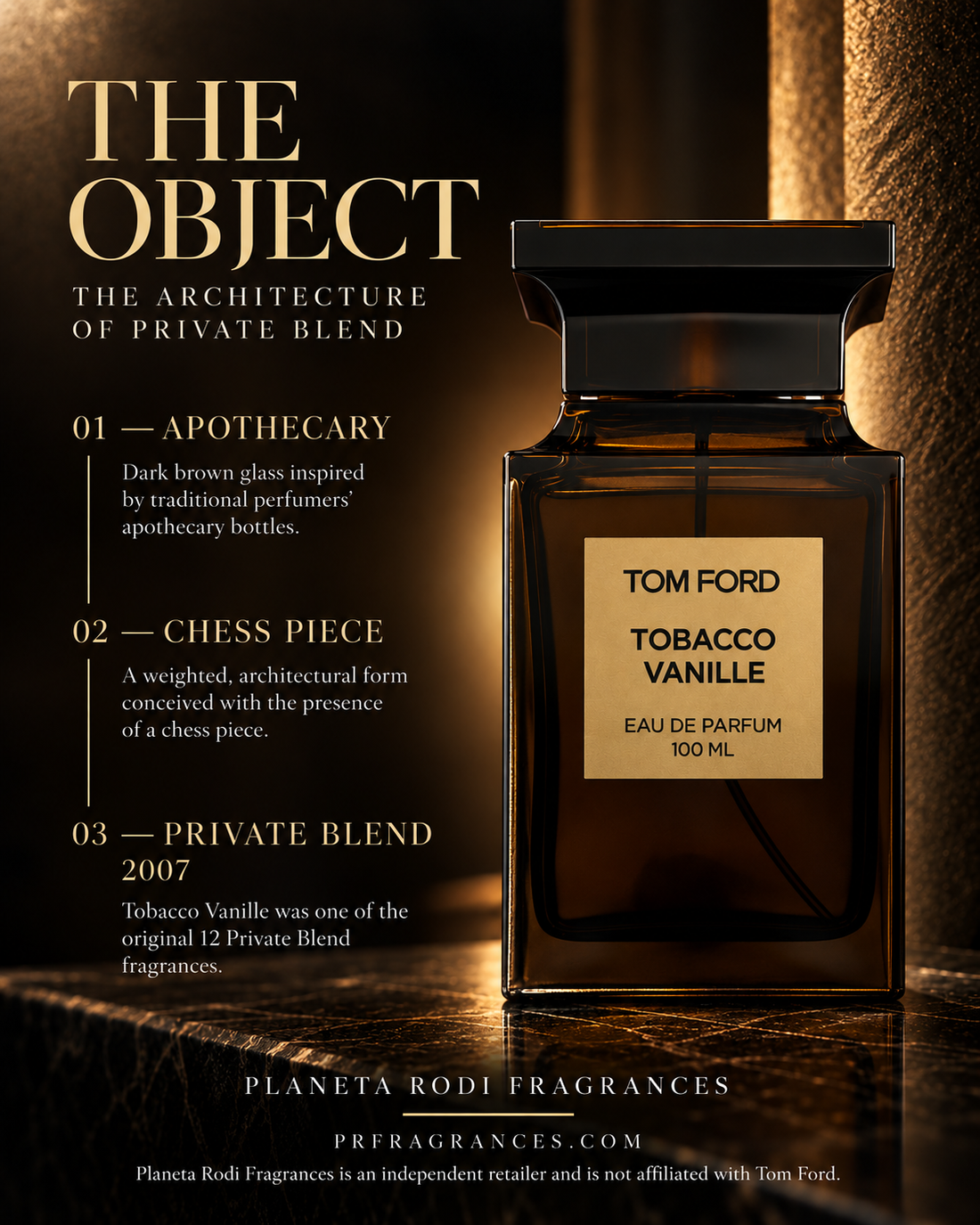 The Architecture of Tobacco Vanille