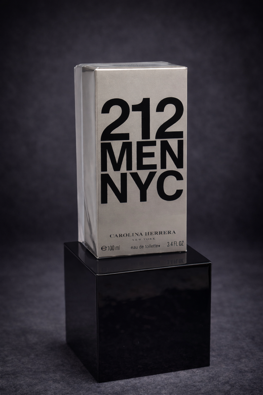 212 Men by Carolina Herrera – Eau de Toilette (3.4 oz / 100 ml)