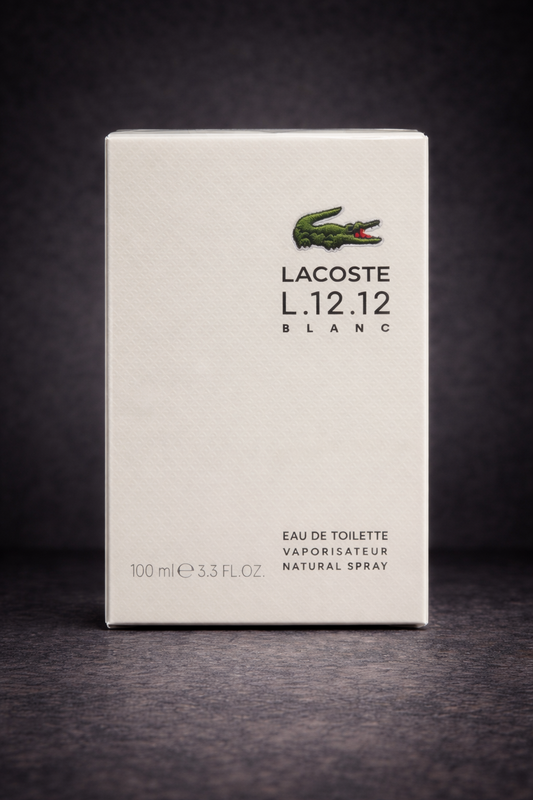 Lacoste Blanc (White) – Eau de Toilette (3.3 oz / 100 ml)