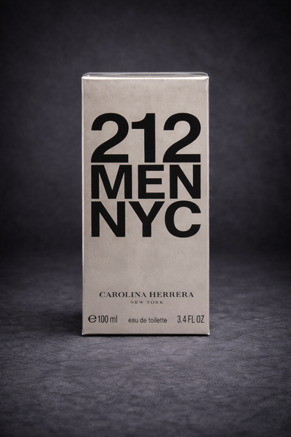 212 Men by Carolina Herrera – Eau de Toilette (3.4 oz / 100 ml)