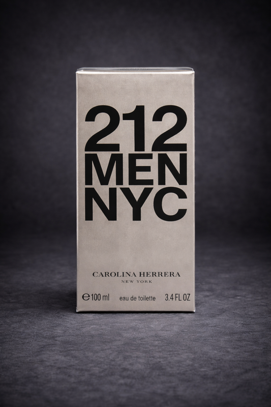 212 Men by Carolina Herrera – Eau de Toilette (3.4 oz / 100 ml)