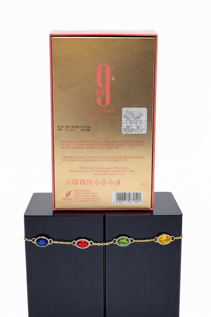 Afnan – 9AM Pour Femme (Women) 3.4 oz Eau de Parfum