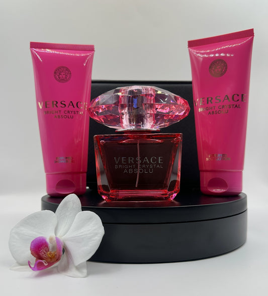 Versace – Bright Crystal Absolu Gift Set (Women) 