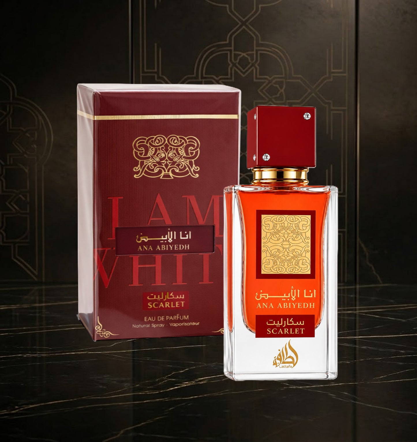 Lattafa – Ana Abiyedh Scarlet (Women) – 2.04 oz Eau de Parfum