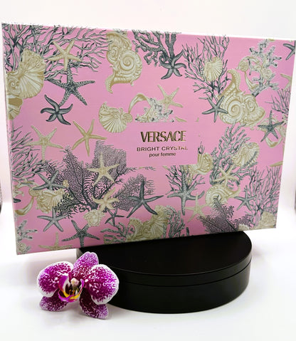 Versace – Bright Crystal Pour Femme 4pcs Gift Set (Women)