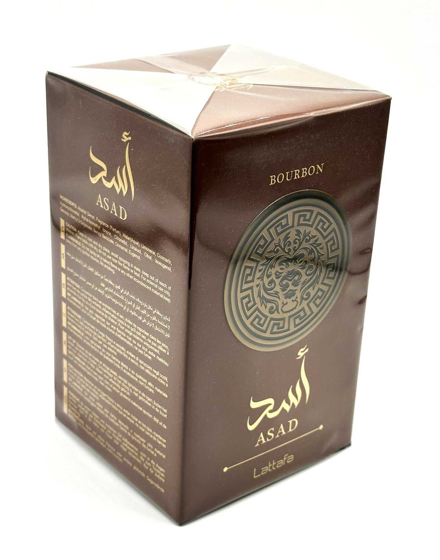 Lattafa Asad Bourbon — Lattafa  Eau de Parfum · 3.4 fl oz / 100 ml