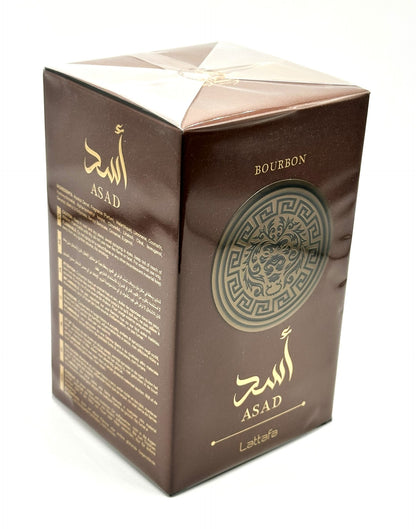 Lattafa Asad Bourbon — Lattafa  Eau de Parfum · 3.4 fl oz / 100 ml
