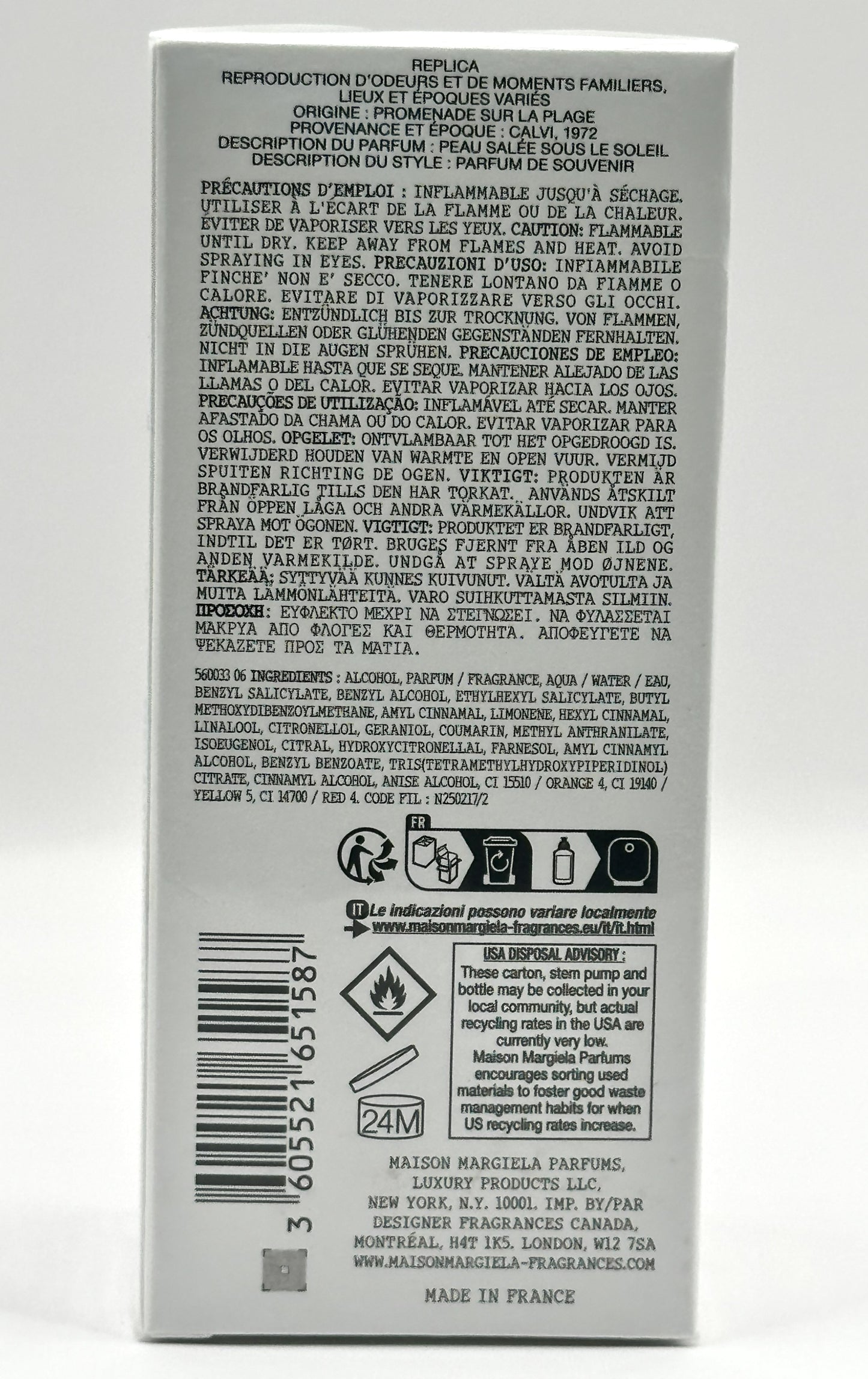 Maison Margiela REPLICA Beach Walk —  Eau de Toilette