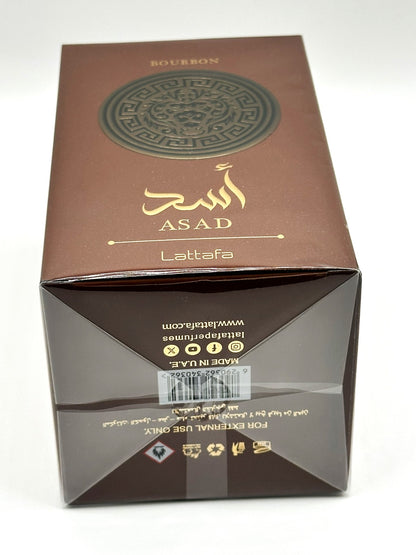 Lattafa Asad Bourbon — Lattafa  Eau de Parfum · 3.4 fl oz / 100 ml