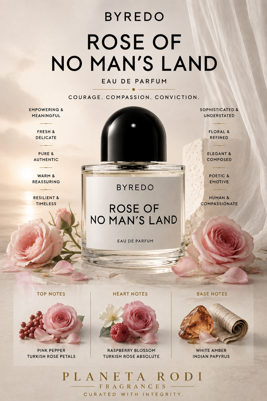 Byredo Rose of No Man's Land — Byredo Eau de Parfum · 3.3 oz / 100 ml