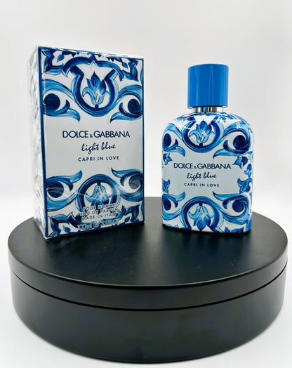 Light Blue Capri In Love Pour Homme Eau de Parfum · 3.3 oz / 100 ml