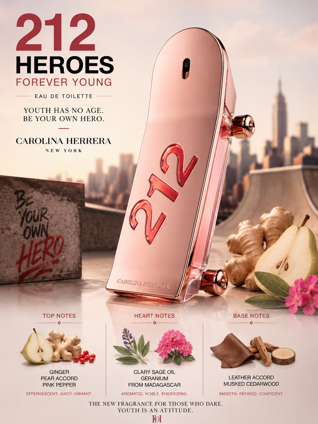 Carolina Herrera — 212 Heroes For Her  Eau de Parfum