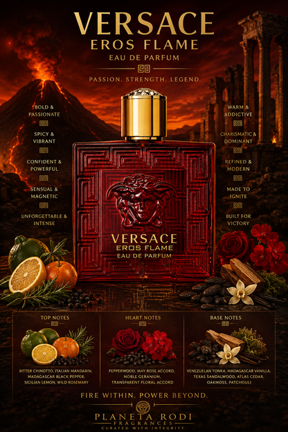Versace Eros Flame — Versace Eau de Parfum · 3.3 oz / 100 ml