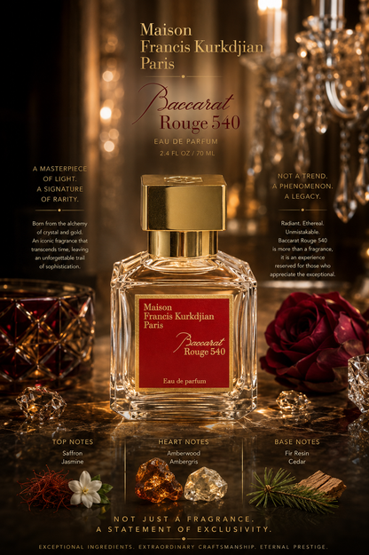 Baccarat Rouge 540 — Maison Francis Kurkdjian Eau de Parfum