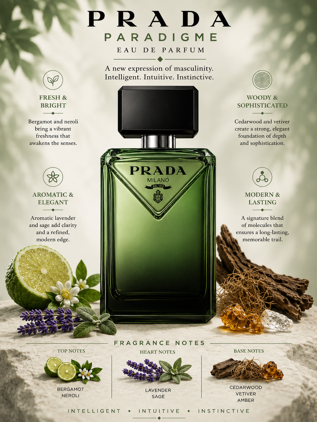 Prada Paradigme — Prada  Eau de Parfum · 3.4 oz / 100 ml