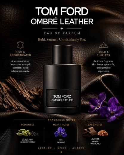 Ombré Leather — Tom Ford  Eau de Parfum · 3.4 oz / 100 ml