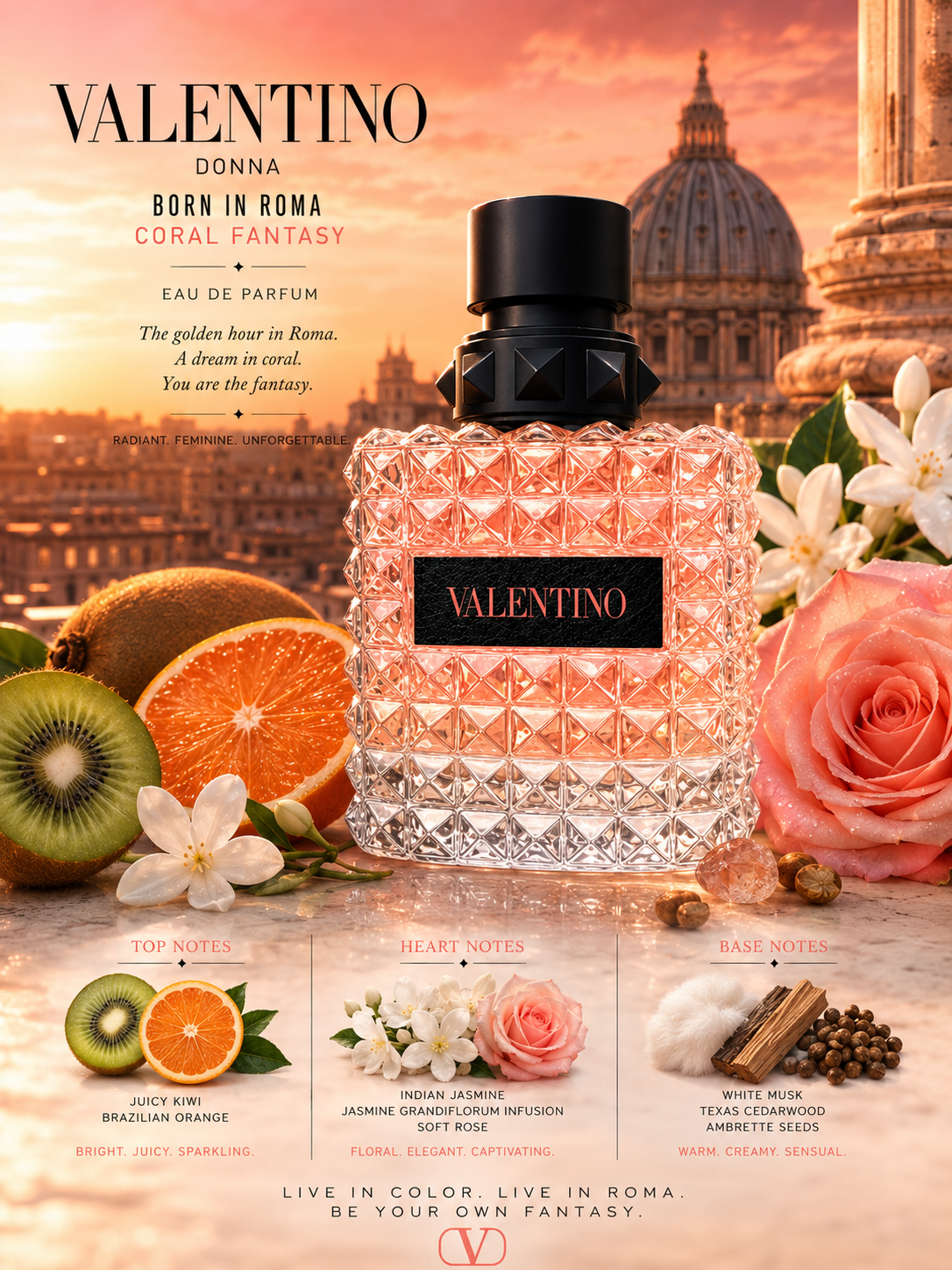 Born in Roma Donna Coral Fantasy — Valentino  Eau de Parfum
