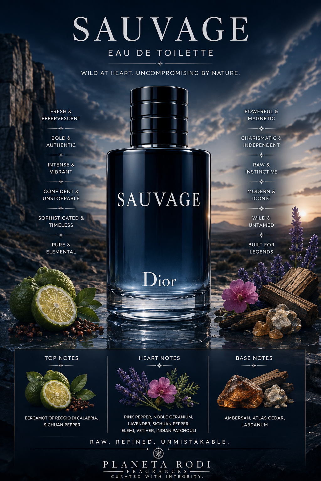 Dior Sauvage — Dior Eau de Toilette · 3.4 oz / 100 ml
