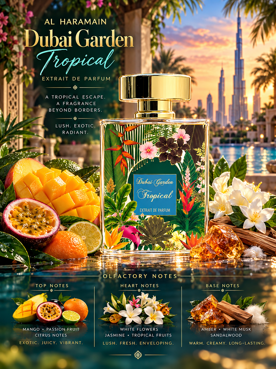 Dubai Garden Tropical — Extrait de Parfum