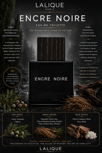 Lalique Encre Noire — Eau de Toilette