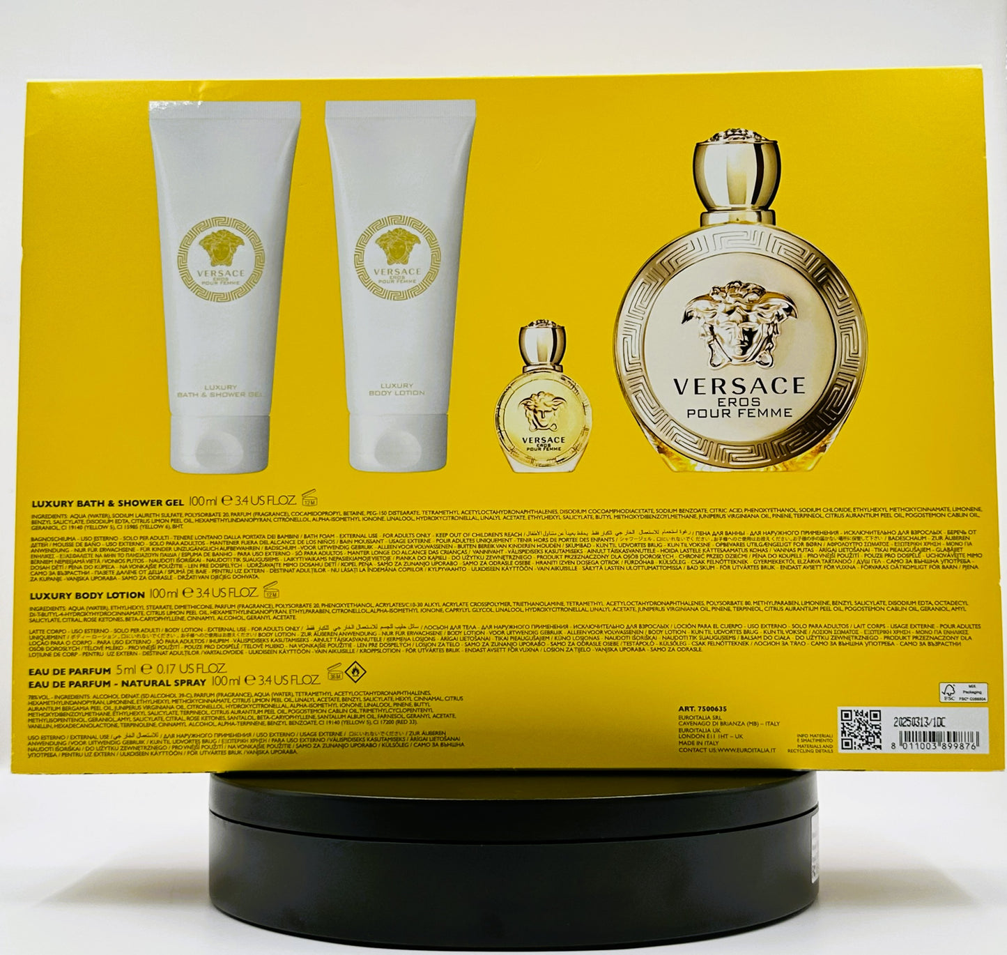 Versace – Eros Pour Femme Gift Set (Women)