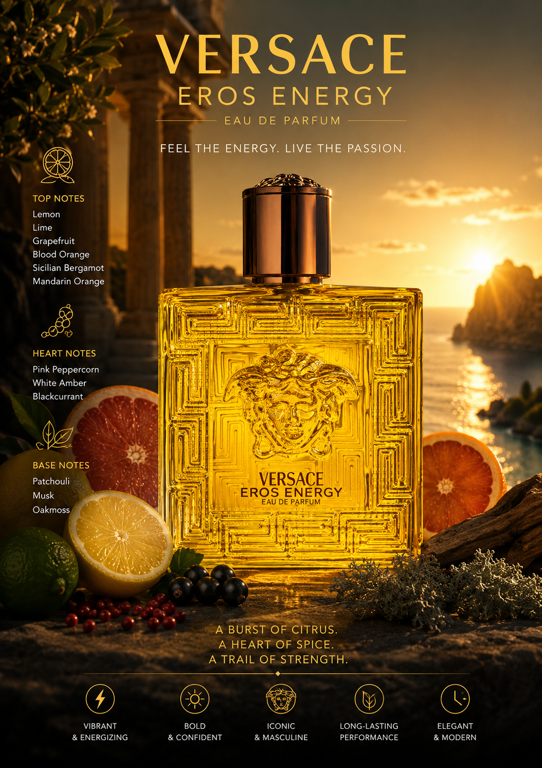 Versace Eros Energy — Versace  Eau de Parfum · 3.4 oz / 100 ml