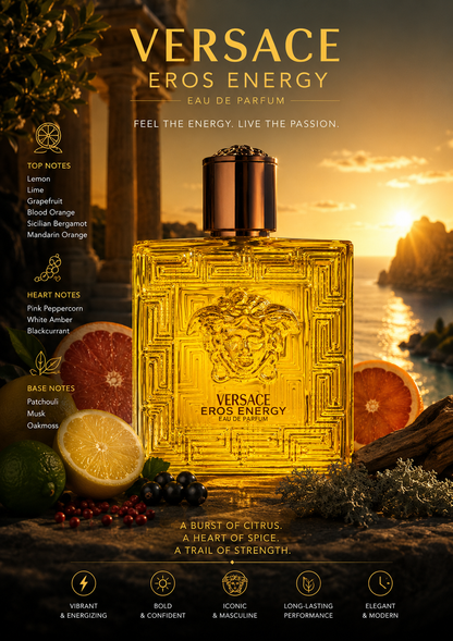 Versace Eros Energy — Versace  Eau de Parfum · 3.4 oz / 100 ml