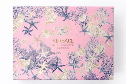 Versace – Bright Crystal Pour Femme 4pcs Gift Set (Women)