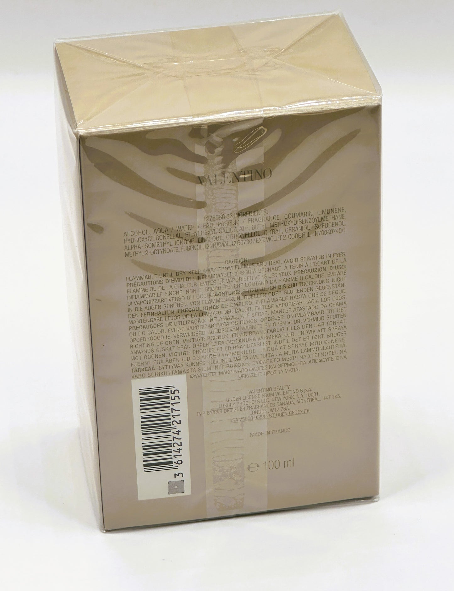 Valentino Uomo Born in Roma The Gold — Valentino  Eau de Toilette · 3.4 fl oz / 100 ml