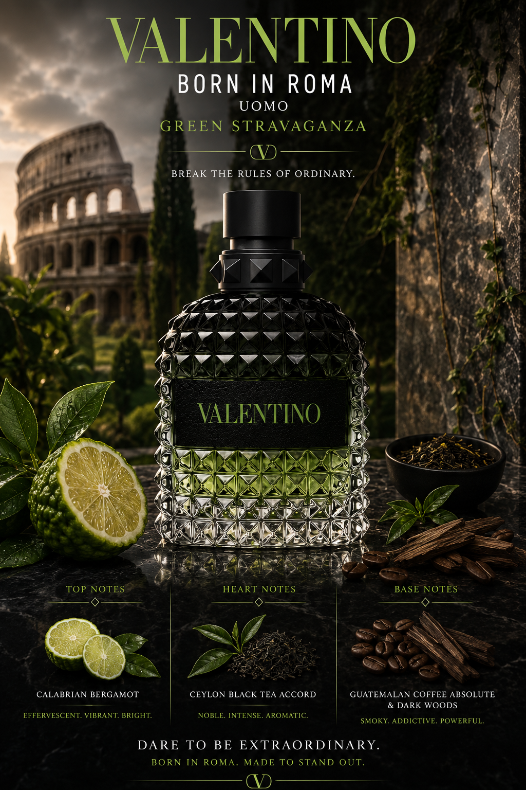 Born in Roma Uomo Green Stravaganza — Valentino  Eau de Toilette