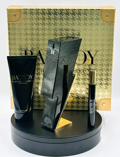 Bad Boy Gift Set — Carolina Herrera  Eau de Toilette · 3-Piece Gift Set