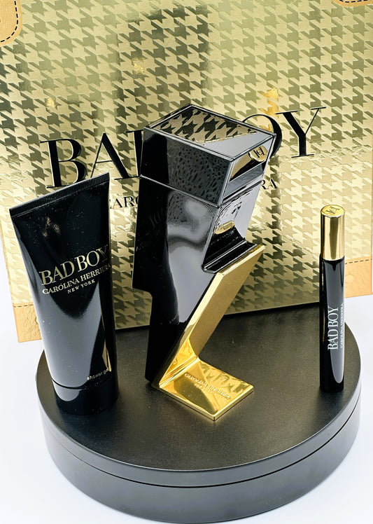 Bad Boy Gift Set — Carolina Herrera  Eau de Toilette · 3-Piece Gift Set