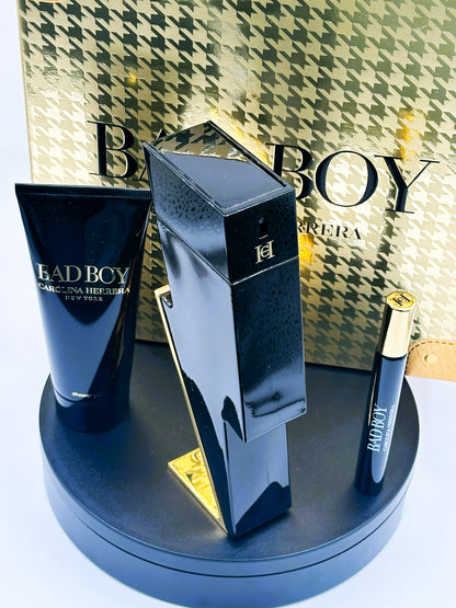 Bad Boy Gift Set — Carolina Herrera  Eau de Toilette · 3-Piece Gift Set