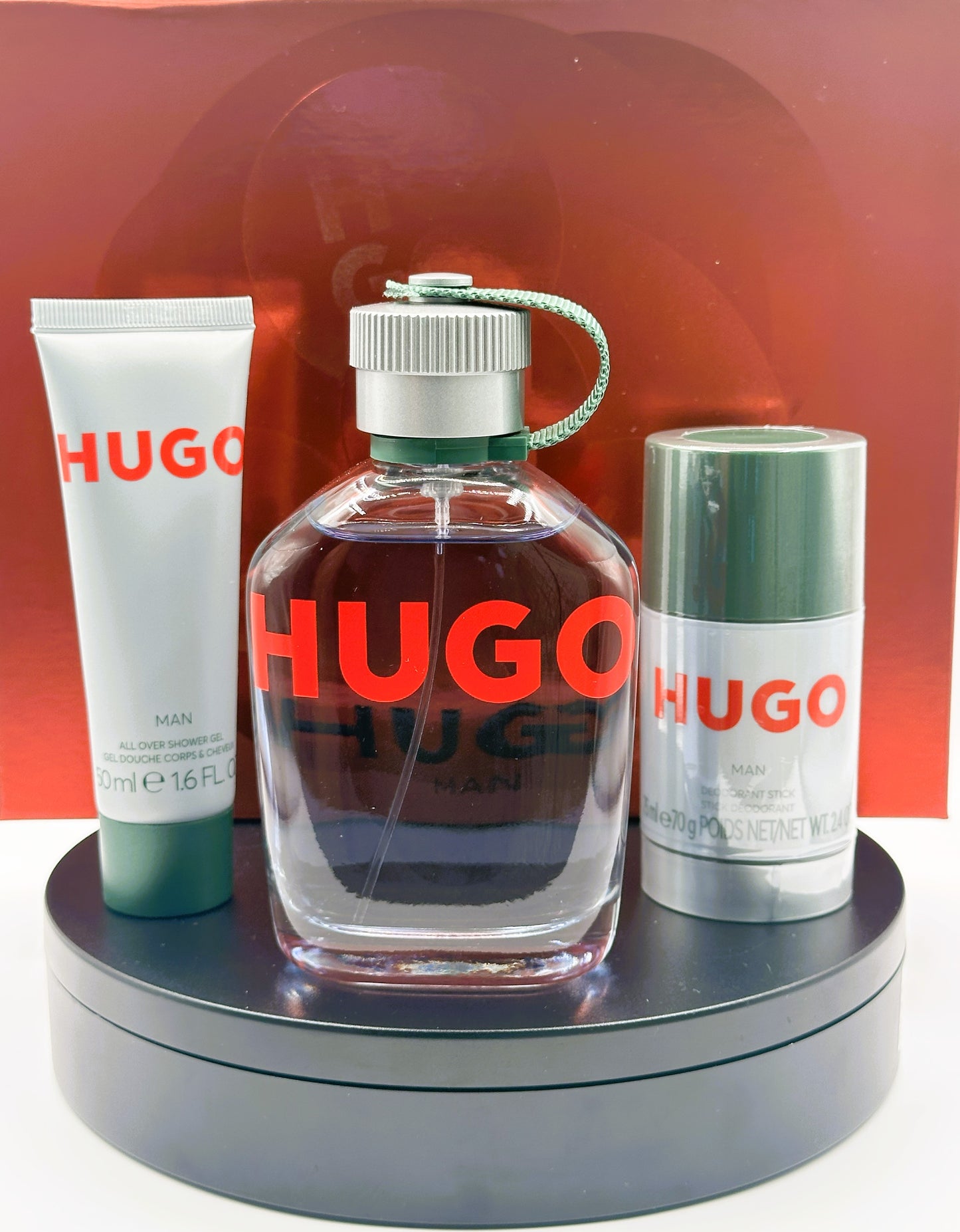 HUGO Man Gift Set — HUGO BOSS  Eau de Toilette Gift Set · 3-Piece Set