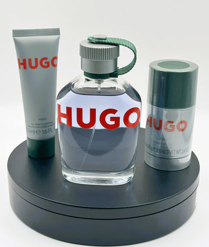 HUGO Man Gift Set — HUGO BOSS  Eau de Toilette Gift Set · 3-Piece Set
