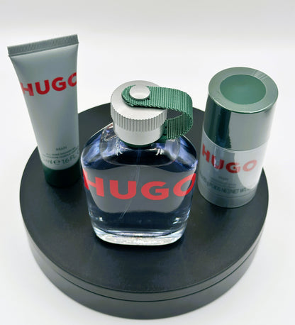 HUGO Man Gift Set — HUGO BOSS  Eau de Toilette Gift Set · 3-Piece Set