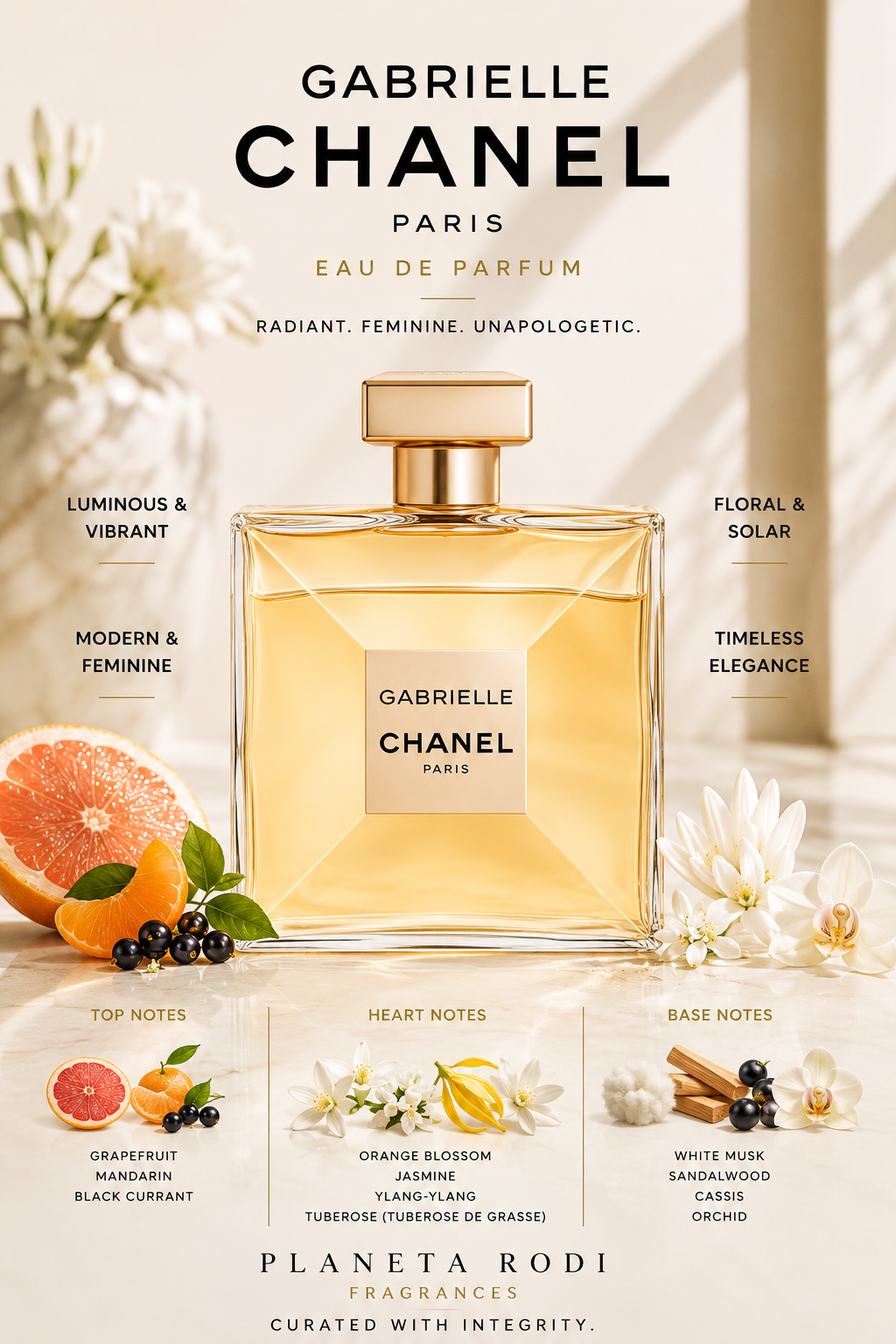 Gabrielle Chanel — Chanel  Eau de Parfum · 3.4 fl oz / 100 ml
