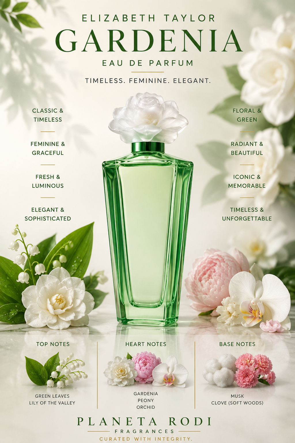 Elizabeth Taylor Gardenia — Elizabeth Taylor  Eau de Parfum · 3.3 fl oz / 100 ml