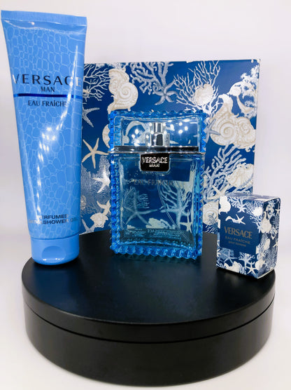 Versace Eau Fraîche Pour Homme — 3-Piece Gift Set