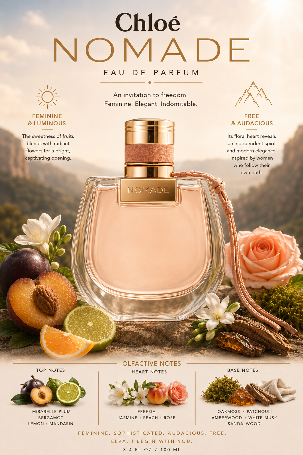 Chloé Nomade — Chloé  Eau de Parfum · 2.5 fl oz / 75 ml