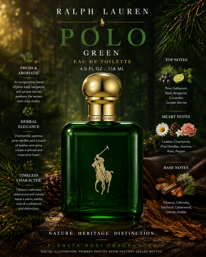 Ralph Lauren — Polo Green Eau de Toilette · 4.0 oz / 118 ml